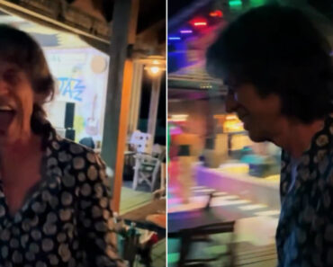 Mick Jagger Deu Show a Dançar Num Bar Ao Som De “Moves Like Jagger” Dos Maroon 5