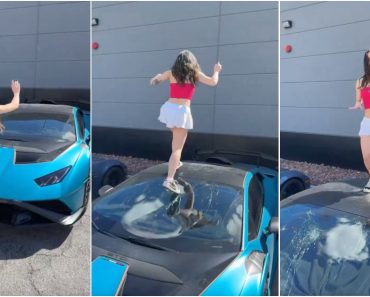 Jovem Sobe Ao Tejadilho De Um Carro De Luxo Para Gravar Vídeo Para o Tik Tok. Este Foi o Resultado Jovem Sobe Ao Tejadilho De Um Carro De Luxo Para Gravar Vídeo Para o Tik Tok. Este Foi o Resultado