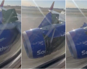 Boeing 737-800 Com 141 Pessoas a Bordo Perdeu Cobertura Do Motor Durante a Descolagem