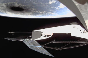 Empresa De Elon Musk Revela Perspetiva Incrível Do Eclipse Solar Total Desde o Espaço
