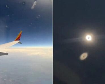 Foi Assim Que Os Passageiros a Bordo Deste Avião Viram o Eclipse Solar Foi Assim Que Os Passageiros a Bordo Deste Avião Viram o Eclipse Solar