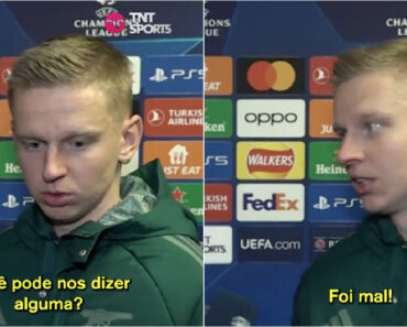 “Cara***, Fod***…”: Zinchenko Deu Exemplo Das Palavras Que Conhece Em Português “Cara***, Fod***…”: Zinchenko Deu Exemplo Das Palavras Que Conhece Em Português