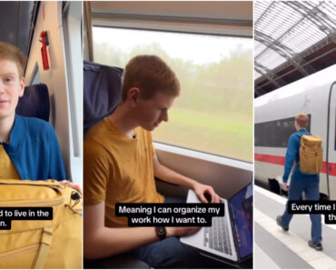 Jovem De 17 Anos Vive Em Comboios Da Alemanha Há 1 Ano