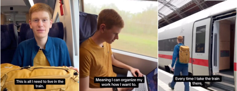 Jovem De 17 Anos Vive Em Comboios Da Alemanha Há 1 Ano