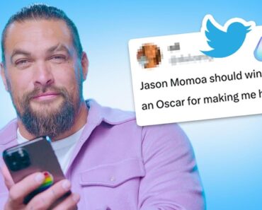 Jason Momoa Lê Os Tweets “Mais Quentes” Das Fãs Atrevidas