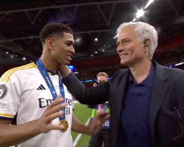 O Momento Em Que Bellingham Pediu a Mourinho Para Tirar Uma Foto Com a Sua Mãe