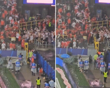 Caos Antes Do Turquia-Geórgia: Adeptos Trocam Agressões Nas Bancadas Caos Antes Do Turquia-Geórgia: Adeptos Trocam Agressões Nas Bancadas