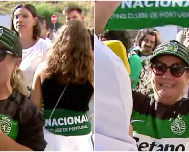 Repórter Da Sport TV Confundiu Adepta Do Sporting Desconhecida Com Dolores Aveiro Repórter Da Sport TV Confundiu Adepta Do Sporting Desconhecida Com Dolores Aveiro