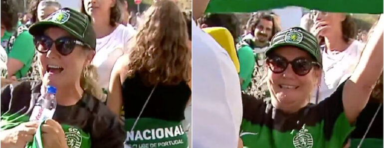 Repórter Da Sport TV Confundiu Adepta Do Sporting Desconhecida Com Dolores Aveiro Repórter Da Sport TV Confundiu Adepta Do Sporting Desconhecida Com Dolores Aveiro