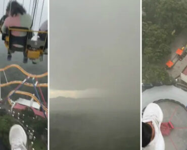 Atração De Parque De Diversões Parou a 76 Metros De Altura Durante Tempestade Atração De Parque De Diversões Parou a 76 Metros De Altura Durante Tempestade