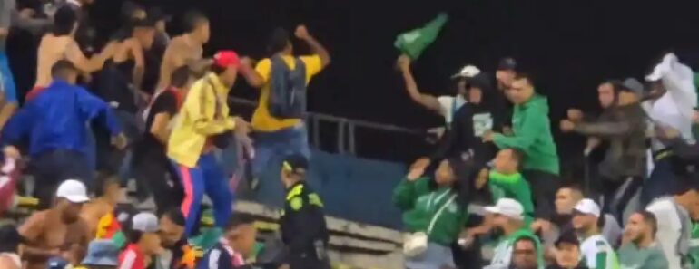 “Batalha Campal” Com Facas e Guarda-Chuvas Suspende Clássico Colombiano “Batalha Campal” Com Facas e Guarda-Chuvas Suspende Clássico Colombiano