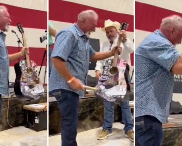 Gasta 3.500€ Em Guitarra Autografada Por Taylor Swift Só Para a Destruir Gasta 3.500€ Em Guitarra Autografada Por Taylor Swift Só Para a Destruir