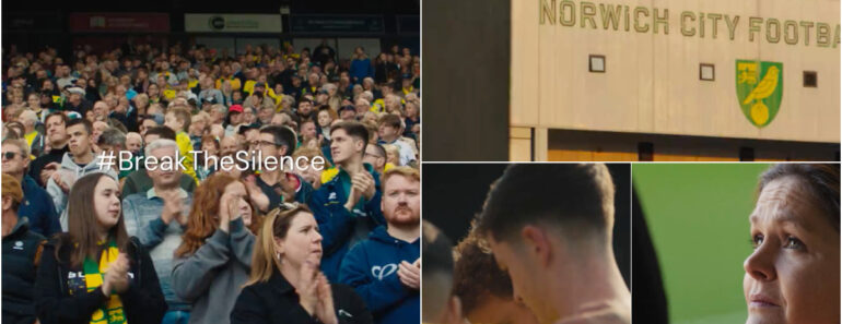 Norwich Pede “Um Minuto De Não-Silêncio” Para Assinalar o Dia Mundial Da Saúde Mental Norwich Pede “Um Minuto De Não-Silêncio” Para Assinalar o Dia Mundial Da Saúde Mental