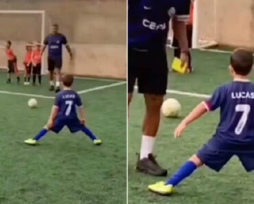 Menino Recria Livre De Ronaldo e Já Lhe Chamam a Versão “Pro Max” Do Craque Português