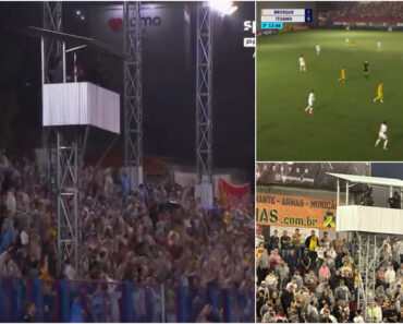 Assim é a Transmissão De Um Jogo No Estádio Onde a Câmera Fica Colocada Junto Da Claque Assim é a Transmissão De Um Jogo No Estádio Onde a Câmera Fica Colocada Junto Da Claque