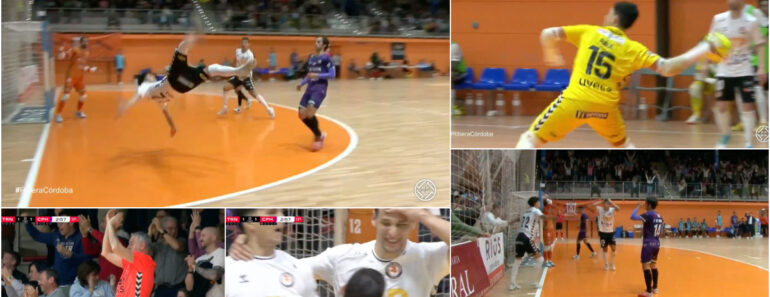 Momento De Magia No Futsal Espanhol Com Um Golo De Pontapé De Bicicleta Impressionante Momento De Magia No Futsal Espanhol Com Um Golo De Pontapé De Bicicleta Impressionante