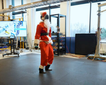 Mensagem De Natal Da Boston Dynamics Chega Com “Pai Natal” Às Cambalhotas