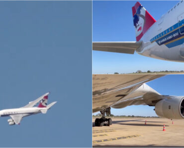 Maior Avião De Passageiros Do Mundo Aterrou Em Beja Pela Segunda Vez Maior Avião De Passageiros Do Mundo Aterrou Em Beja Pela Segunda Vez