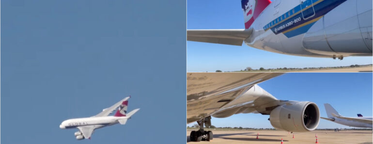 Maior Avião De Passageiros Do Mundo Aterrou Em Beja Pela Segunda Vez Maior Avião De Passageiros Do Mundo Aterrou Em Beja Pela Segunda Vez