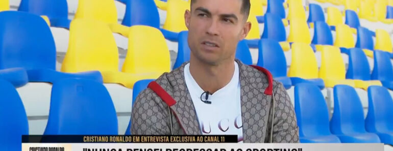 Ronaldo Revela Que Nunca Pensou Em Regressar Ao Sporting: “Não Faz Sentido” Ronaldo Revela Que Nunca Pensou Em Regressar Ao Sporting: “Não Faz Sentido”