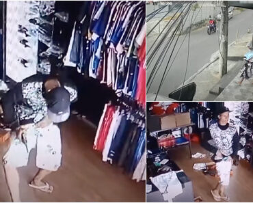 Ladrão Dispara Contra a Própria Perna Durante Assalto a Loja De Roupa Ladrão Dispara Contra a Própria Perna Durante Assalto a Loja De Roupa