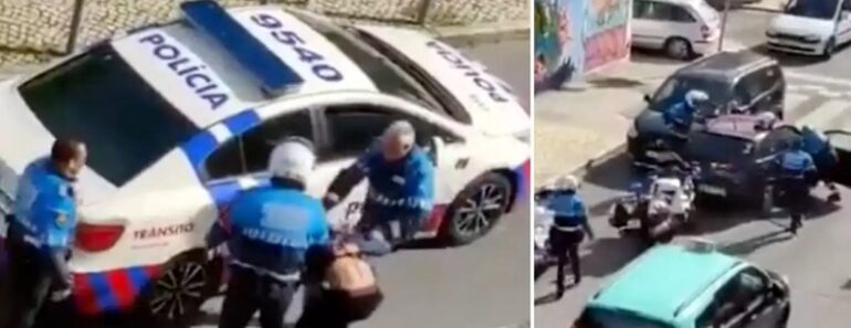 Detenção Filmada Em Lisboa Em Plena Luz Do Dia Detenção Filmada Em Lisboa Em Plena Luz Do Dia