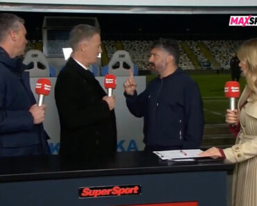 Discussão Acesa Em Direto… Gattuso Desafia Comentador a Falar Cara a Cara