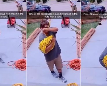 O Homem Que Estava a Enrolar Um Fio e Provocou o Erro Mais “Doloroso” De Todos Num Homem