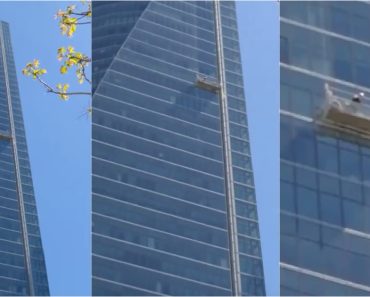 Dois Trabalhadores Ficaram Suspensos a 100 Metros Do Chão Em Madrid Durante o Apagão Dois Trabalhadores Ficaram Suspensos a 100 Metros Do Chão Em Madrid Durante o Apagão