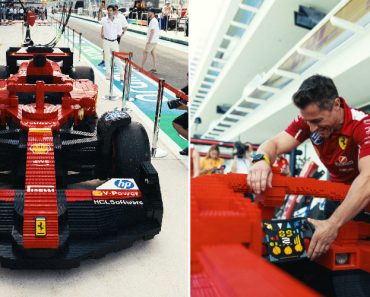 Ferrari Em LEGO à Escala Real Tem Mais De 400.000 Peças