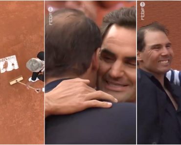 Nadal Recebe Homenagem Emocionante Em Roland Garros Com Djokovic, Federer e Murray Presentes Nadal Recebe Homenagem Emocionante Em Roland Garros Com Djokovic, Federer e Murray Presentes