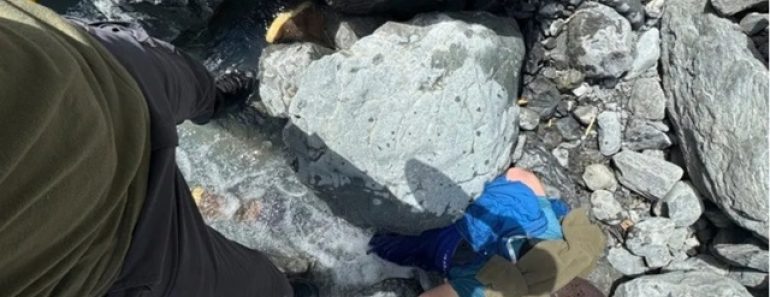 Pedra De 300 Kg Cai Em Cima De Homem Durante Caminhada No Alasca Pedra De 300 Kg Cai Em Cima De Homem Durante Caminhada No Alasca