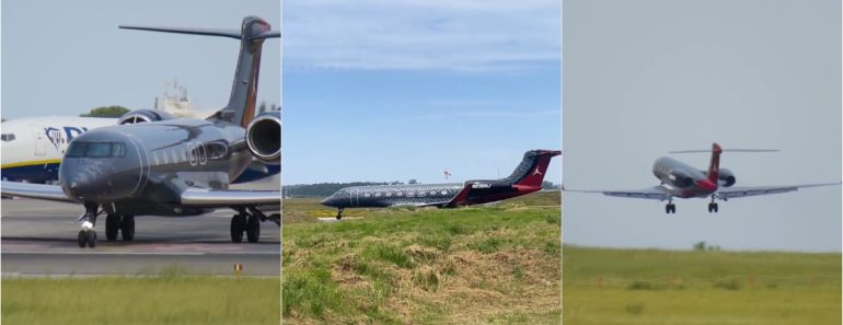 Jato De Michael Jordan Chama a Atenção Ao Desfilar Pelos Aeroportos Do Porto, Lisboa e Faro Jato De Michael Jordan Chama a Atenção Ao Desfilar Pelos Aeroportos Do Porto, Lisboa e Faro