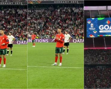 Ronaldo Bem Humorado Deu Ritmo Aos Cânticos Dos Adeptos Alemães Que Gritavam Por Messi Ronaldo Bem Humorado Deu Ritmo Aos Cânticos Dos Adeptos Alemães Que Gritavam Por Messi