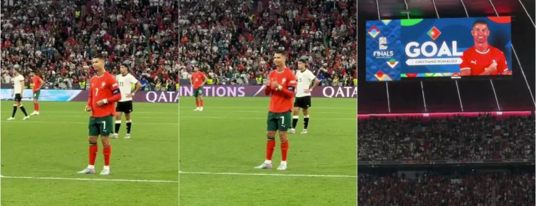 Ronaldo Bem Humorado Deu Ritmo Aos Cânticos Dos Adeptos Alemães Que Gritavam Por Messi Ronaldo Bem Humorado Deu Ritmo Aos Cânticos Dos Adeptos Alemães Que Gritavam Por Messi