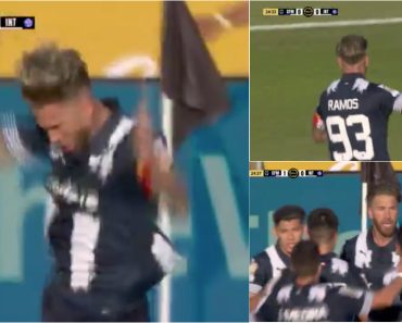 Sergio Ramos Marca De Cabeça Ao Inter e Na Hora De Celebrar… Festeja à Ronaldo Sergio Ramos Marca De Cabeça Ao Inter e Na Hora De Celebrar… Festeja à Ronaldo