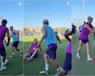 Yamal Deixa Lewandowski e Gavi De Queixo Caído Com “Vírgula” No Treino Do Barcelona