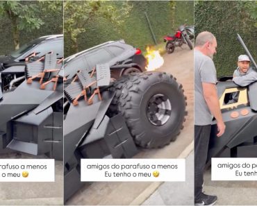 Neymar Diverte-se Com o Seu Batmobile Que Encomendou Por Cerca De 1,5 Milhões De Euros Neymar Diverte-se Com o Seu Batmobile Que Encomendou Por Cerca De 1,5 Milhões De Euros