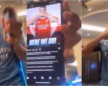 Gyökeres Nem Chegou e Já é Festejado Por Jogador Do Arsenal De Forma Efusiva Com a “Máscara” Gyökeres Nem Chegou e Já é Festejado Por Jogador Do Arsenal De Forma Efusiva Com a “Máscara”