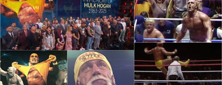 WWE Presta Homenagem a Hulk Hogan Em Vídeo Com Imagens Arrepiantes Do Lendário Lutador De Wrestling WWE Presta Homenagem a Hulk Hogan Em Vídeo Com Imagens Arrepiantes Do Lendário Lutador De Wrestling