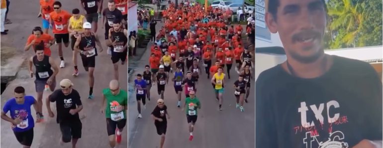 Homem Embriagado Junta-se a Prova De Atletismo De 8 Km e Acaba Premiado Com Medalha Homem Embriagado Junta-se a Prova De Atletismo De 8 Km e Acaba Premiado Com Medalha