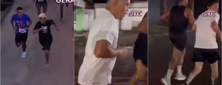 Depois De Correr Embriagado e De Chinelos Numa Prova De Atletismo… Agora é Visto Frequentemente a Treinar Pelas Ruas Depois De Correr Embriagado e De Chinelos Numa Prova De Atletismo… Agora é Visto Frequentemente a Treinar Pelas Ruas