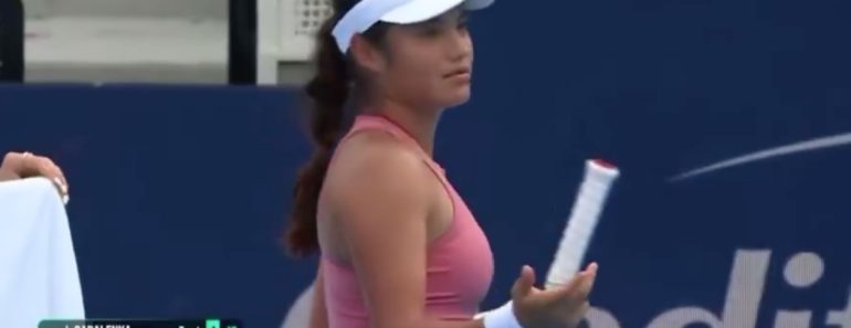 “Já Dura Há 10 Minutos”: Raducanu Queixa-se De Choro De Bebé Em Pleno Duelo Com Sabalenka “Já Dura Há 10 Minutos”: Raducanu Queixa-se De Choro De Bebé Em Pleno Duelo Com Sabalenka