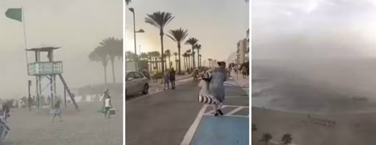 Banhistas Fogem De Praias Em Espanha Devido a “Explosão De Calor” Banhistas Fogem De Praias Em Espanha Devido a “Explosão De Calor”