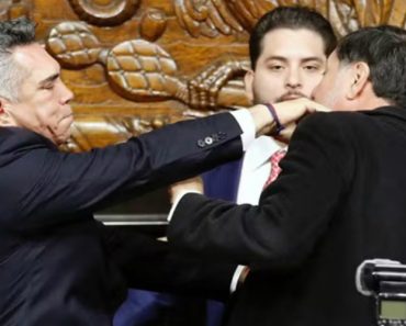 Líder Da Oposição e Presidente Do Senado Mexicano Agridem-se Após Debate Líder Da Oposição e Presidente Do Senado Mexicano Agridem-se Após Debate