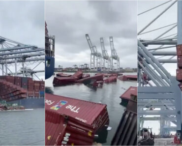 67 Contentores Caem De Navio Português e Espalham Roupa e Sapatos Em Los Angeles 67 Contentores Caem De Navio Português e Espalham Roupa e Sapatos Em Los Angeles