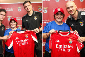 De Sudakov a Bruno Lage. Benfica Cumpre Sonho De Jovem Adepta Especial