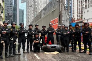 Bomba Da II Guerra Mundial Já Foi Desativada Em Hong Kong