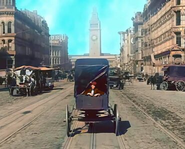 Imagens Colorizadas Percorrem São Francisco Quatro Dias Antes Do Devastador Terremoto De 1906 Imagens Colorizadas Percorrem São Francisco Quatro Dias Antes Do Devastador Terremoto De 1906