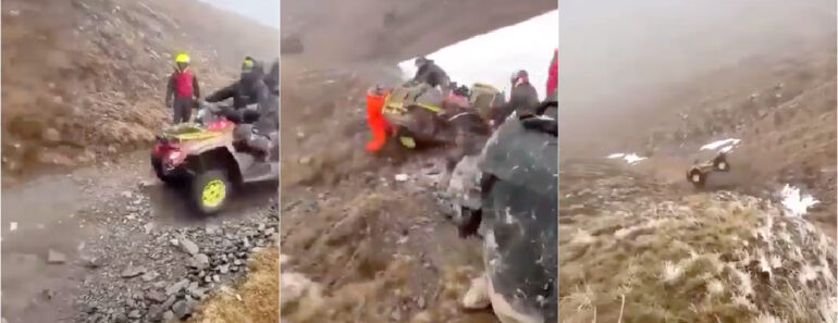 Quando Alguém Decide Fazer Drift De Moto 4 No Topo De Uma Montanha Coberta De Neve… Quando Alguém Decide Fazer Drift De Moto 4 No Topo De Uma Montanha Coberta De Neve…